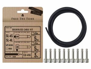 * не использовался FREE THE TONE свободный The цветный SL-4SL-NI-55K Niickelsoruda- отсутствует кабель комплект CU-416 для 3m S,L каждый 5 штук входит кабель штекер 