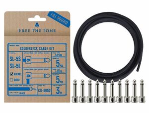 * не использовался FREE THE TONE свободный The цветный SL-5SL-NI-55K Niickelsoruda- отсутствует кабель комплект CU-5050 для 3m S,L каждый 5 штук входит кабель штекер 