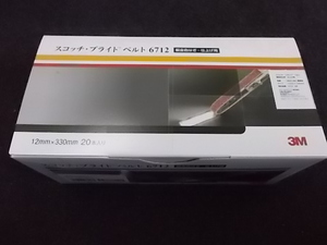 未使用品　３Ｍ　スコッチ・ブライト ベルト　6712 　180番相当　20本セット ベルトサンダー