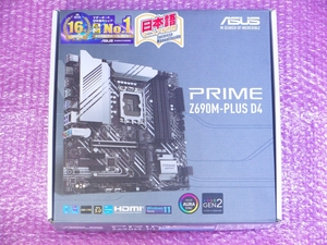 使用時間短めです ASUS PRIME Z690M-PLUS D4 マザーボード MicroATX LGA1700 