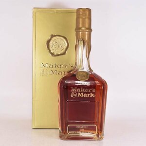 ★メーカーズマーク ゴールドトップ SIV ＊箱付 ※ 750ml 45% ケンタッキー ストレート バーボン Maker's Mark C170115