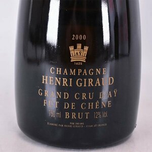 ★アンリ ジロー フェ ド シェーヌ 2000年 750ml 12% シャンパーニュ HENRI GIRAUD C100425