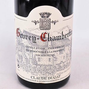 1円～★クロード デュガ ジュヴレ シャンベルタン 2003年 赤 750ml 13% ブルゴーニュ CLAUDE DUGAT C170460