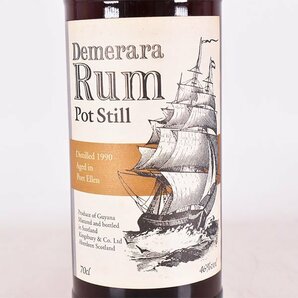 ★ポート エレン 1990 デメララ ラム 700ml 46% ガイアナ ラム Demerara Rum C240032の画像2