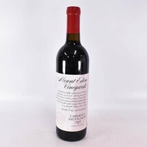 1円～★マウント エデン ヴィンヤード カベルネ ソーヴィニヨン 2009年 赤 ※ 750ml 14.2% カリフォルニア Mount Eden Vineyards C170461_画像2