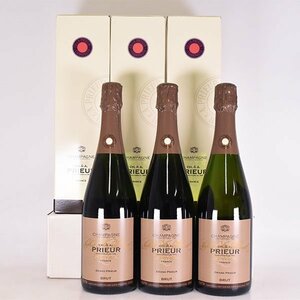 3本セット★グラン プリウール ブリュット ＊箱付 750ml 12% シャンパーニュ GRAND PRIEUR C17S047