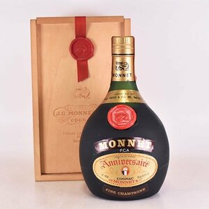 ★モネ アニバーサリー ＊箱付 750ml 40% コニャック J.G.MONNET Anniversaire C170244