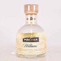 ★ピルヒャー ウィリアムズ 200ml 40% 洋梨ブランデー イタリア PIRCHER Williams C240743_画像1