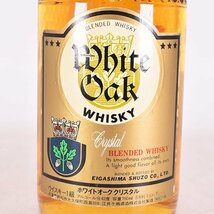 大阪府内発送限定★江井ヶ嶋 ホワイトオーク クリスタル ★ウイスキー1級 750ml 42% White Oak C240551_画像2