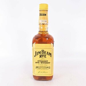 ★ジム ビーム ライ 旧ラベル ★特級 750ml 40% ストレート ライ ウイスキー JIM BEAM C240088