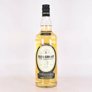 ★グレン グラント 5年 ※ 1000ml 40% スペイサイド GLEN GRANT C240004