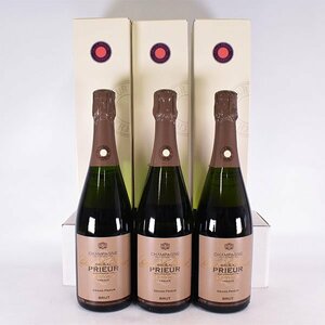 3本セット★グラン プリウール ブリュット ＊箱付 750ml 12% シャンパーニュ GRAND PRIEUR C24S050