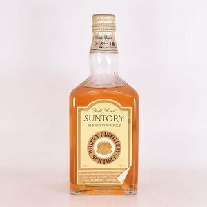 大阪府内発送限定★サントリー ゴールド クレスト ★ウイスキー1級 ※ 720ml 42% SUNTORY C240136