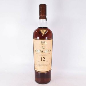 1円～★ザ マッカラン 12年 シェリーオーク カスク ★旧 ※ 1750ml 43% スペイサイド The MACALLAN C310536