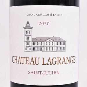 ★シャトー ラグランジュ 2020年 赤 750ml 13.5% サン・ジュリアン Chateau Lagrange C310051