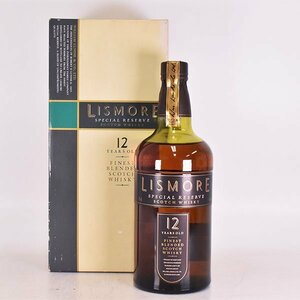 ★リズモア 12年 スペシャル リザーブ ＊箱付 ※ 750ml 43% スコッチウイスキー LISMORE C310143