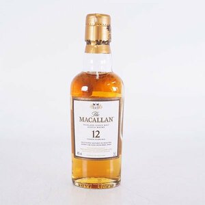 ミニチュア★ザ マッカラン 12年 50ml 40% スペイサイド The MACALLAN C310673