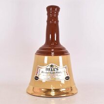 1円～★ベルズ 陶器ボトル ※ 750ml/1,261g 43% スコッチウイスキー BELL'S C310058_画像1