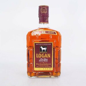 ★ローガン デラックス 12年 ★特級 750ml 43% スコッチウイスキー ホワイトホース LOGAN C310705