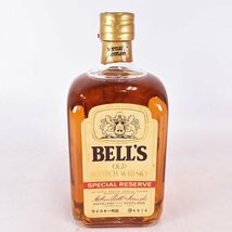 1円～★ベルズ スペシャル リザーブ ★特級 ※ 750ml 43% スコッチ BELL'S Special Reserve C310542_画像1