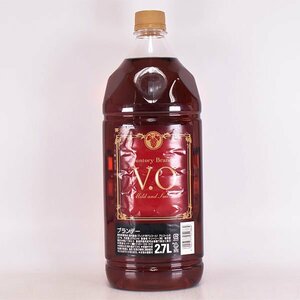 大阪府内発送限定★サントリー VO マイルド&スムース ペットボトル 2700ml 37% ブランデー SUNTORY C310467