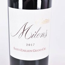 ★シャトー ミラン 2017年 赤 750ml 14% サンテミリオン Chateau Milens C310432_画像1