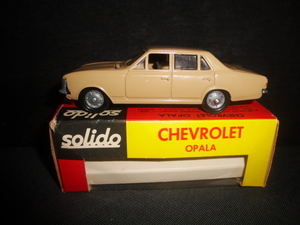 BRAZIL SOLIDO CHEVROLET OPARA.(70 period out of print ) Brazil * Solido Chevrolet opala beautiful goods 