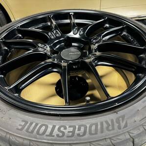 【中古】ENKEI GTC02 19インチ 8.5J＋35×２ 9.5J＋45 ブリジストン S007a F/225/40R19 R/255/35R19 114.3の画像5