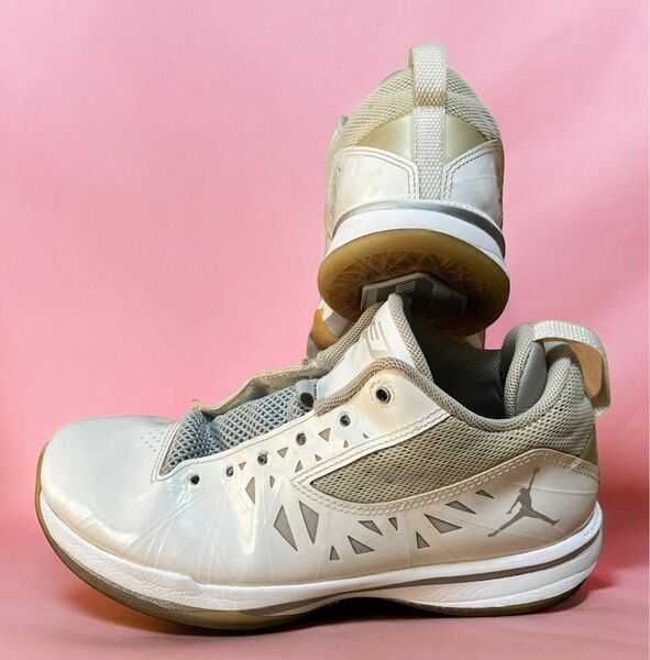 ジョーダン レディース Jordan CP3 White Shoes 487429-100 バスケットボールシューズ 24cm