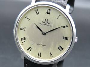 1円～! 稼動品★正規品 OMEGA オメガ 151.0039 デビル 自動巻き Cal.711 シルバーダイヤル ヴィンテージ メンズ腕時計 TTKLG5098