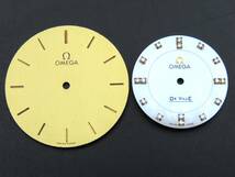 1円 正規品 OMEGA オメガ 純正ブレス 純正文字盤 純正尾錠 パーツセット まとめ売り8点セット 16Pダイヤ メンズ レディース 時計 TTKLG4249_画像2