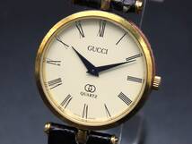 1円～! 山 ジャンク 稼働品含む GUCCI グッチ 9700M等 まとめ売り 3点セット GP SS デイト クォーツ メンズ レディース 腕時計 TTKLG5360_画像3