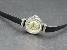 1円 稼働品 OMEGA オメガ デビル 511.285 手巻き Cal.485 カットガラス シルバーダイヤル ヴィンテージ レディース腕時計 TTKLG53683_画像3