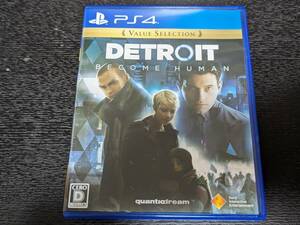 【送料無料】PS4 Detroit Become Human デトロイト ビカム ヒューマン [Value Selection]　中古美品　