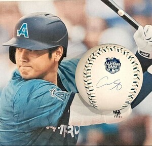 [ super-rare ] large . sho flat player 2023 MLB All-Star Game. place memory autograph autograph ball 