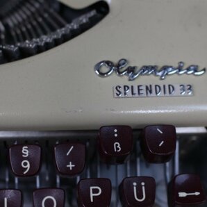 OLYMPIA タイプライター SPLENDID 33の画像2