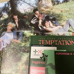 TXT temptation アルバム CD フォトブック ポスター nightmare