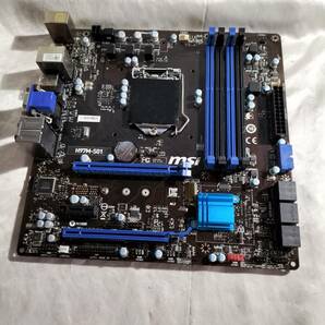 ★MSI H97M-S01 LGA1150 H97 MATXマザ●マザーボードの画像2