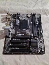 ★ASROCK B85M LGA1150 B85 MATXマザ●マザーボード_画像2