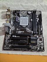 ★ASROCK B85M LGA1150 B85 MATXマザ●マザーボード_画像2