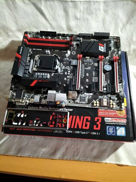 ★GIGABYTE GA-Z170X-GAMING 3 LGA1151 Z170 ATX●マザーボード