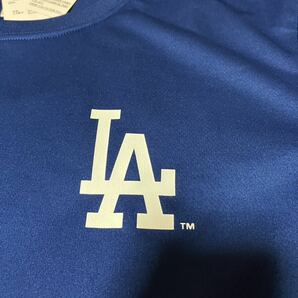 MLB ロサンゼルス ドジャース ブルー ロングTシャツ メンズ L の画像3