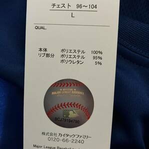 MLB ロサンゼルス ドジャース ブルー ロングTシャツ メンズ L の画像6