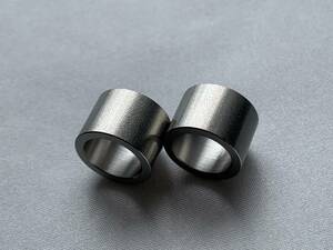 ステンレススペーサーカラー 内径10mm×外径14mm×厚さ10mm×2個1セット M10ボルトに！ロッドエンドに!検KITACOキタコDAYTONAデイトナ