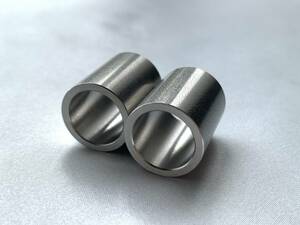 ステンレススペーサーカラー 内径12mm×外径16mm×厚さ20mm×2個1セット M12ボルトに！ロッドエンドに!検KITACOキタコDAYTONAデイトナ