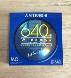 3.5 type (90mm)MO диск |8 листов ввод |640MB|KR640W20ST|MITSUBISHI| Mitsubishi | новый товар нераспечатанный 