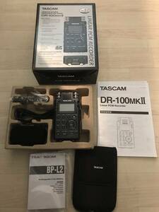 TASCAM LINEAR PCM RECORDER| звук регистрация магнитофон |DR-100MKⅡ|2GB