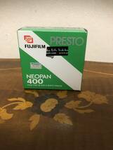 FUJIFILM　PRESTO　NEOPAN400　白黒フィルム　35mm-30.5ｍ（100）_画像1