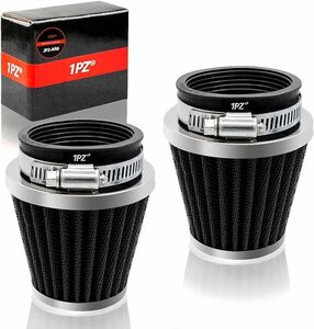 パワーフィルター 2個 エアクリーナー 48/49/50mm バンディット400 GS750E GS1000E CB-1 CBR400F FTR223 バイク用 エアフィルター 汎用