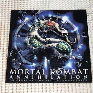 廃盤 Mortal Kombat Annihilation モータル コンバット アナイアレイション / Immortals KMFDM Rammstein Juno Reactor 等参加 SLCS 7330